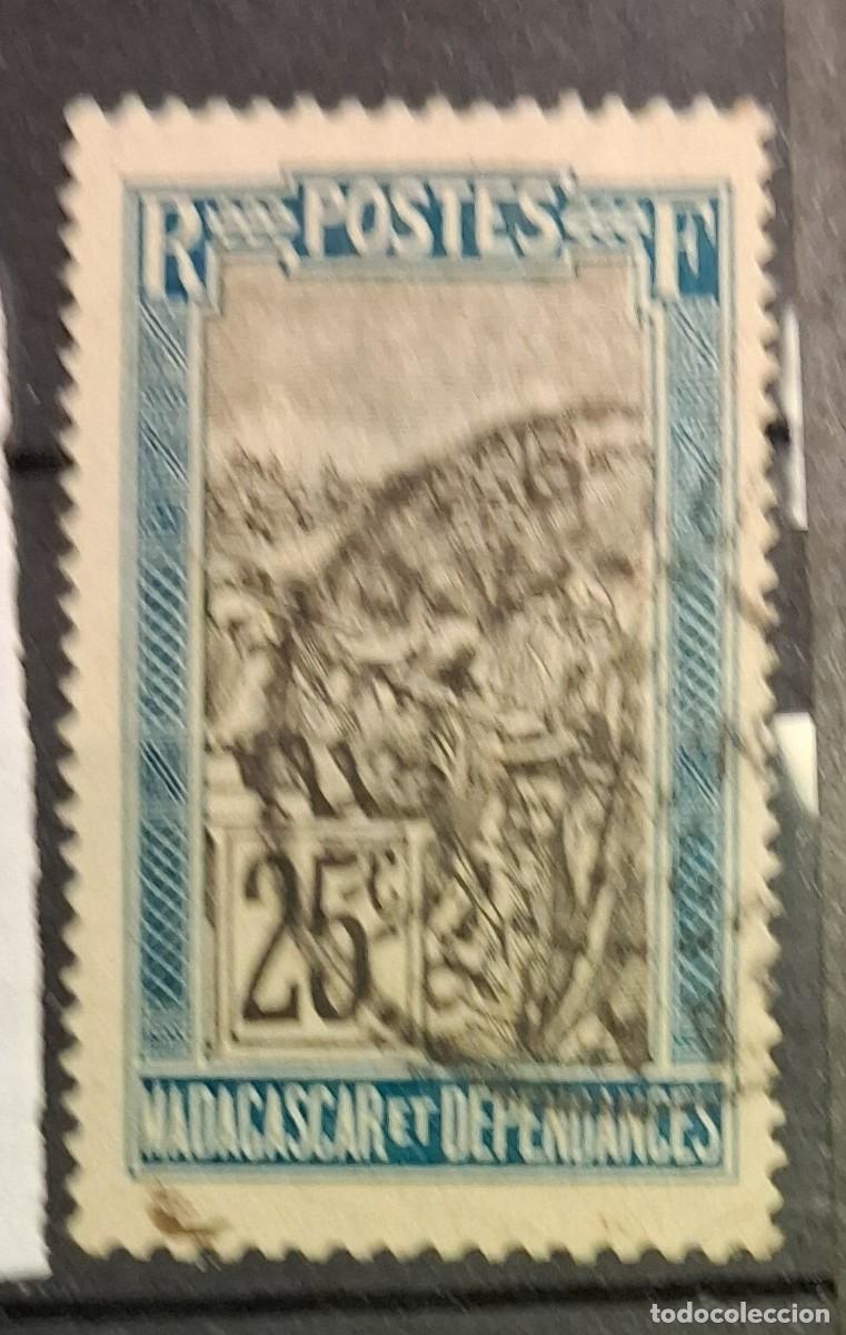 Sellos: MADAGASCAR Y DEPENDENCIAS, 1908, CAT.YT.101.