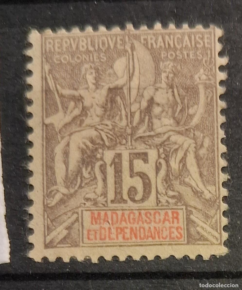 Sellos: MADAGASCAR Y DEPENDENCIAS, 1900, CAT.YT.44.