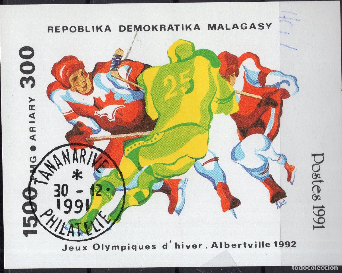 Sellos: MADAGASCAR 1991 STAMP MICHEL MG BL 174