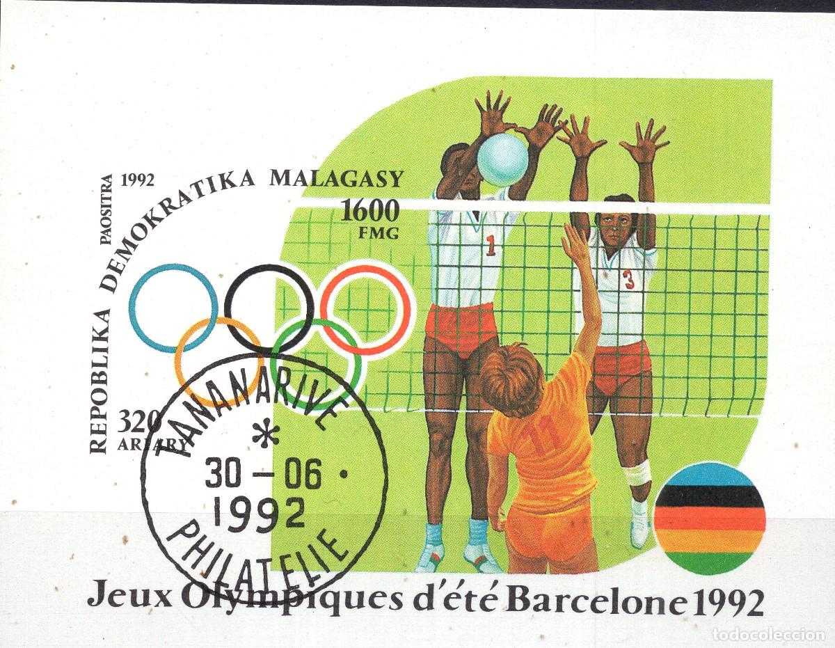 Sellos: MADAGASCAR 1992 STAMP MICHEL MG BL 191