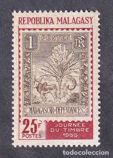 Sellos: MADAGASCAR Yvert n&deg; 422 ** journ&eacute;e du timbre