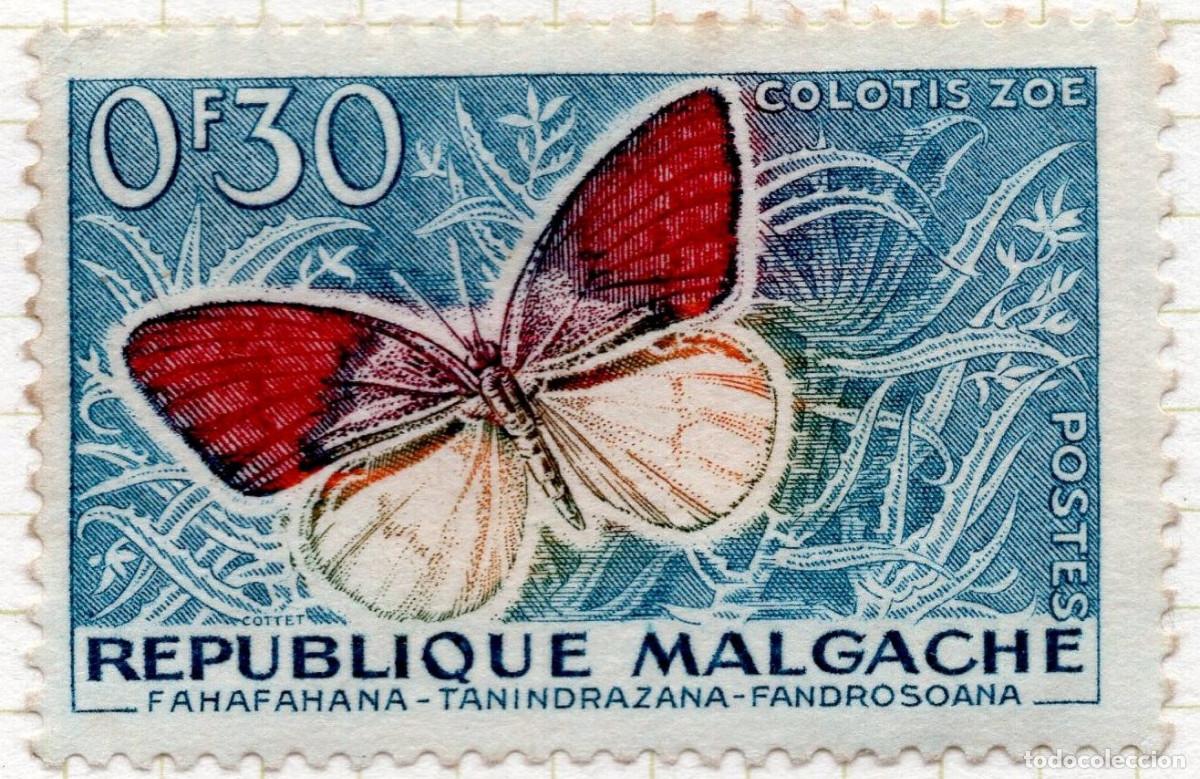 Timbres: MADAGASCAR 1960 STAMP MICHEL MG 445