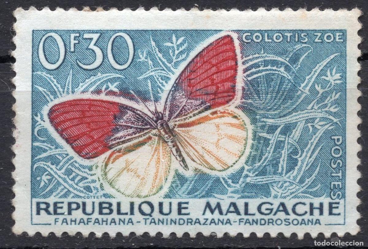 Timbres: MADAGASCAR 1960 STAMP MICHEL MG 445