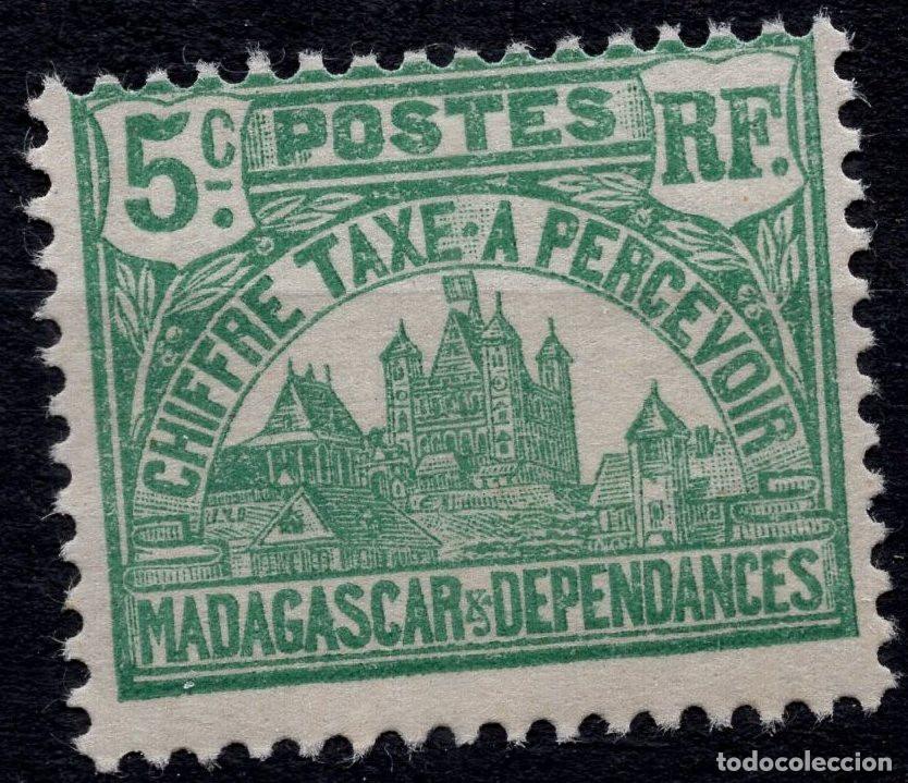 Sellos: MADAGASCAR 1908 STAMP MICHEL MG P10