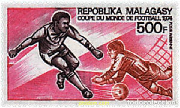 Sellos: 71134 MNH MADAGASCAR 1973 FUTBOL