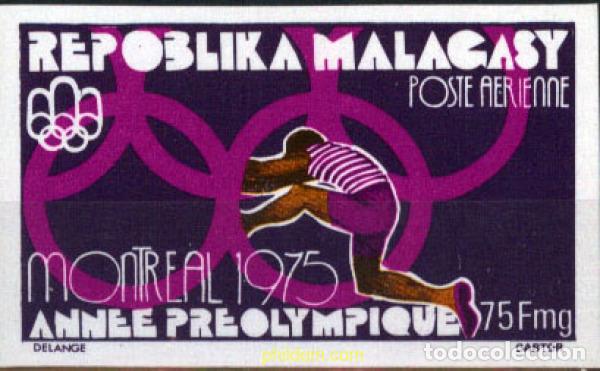 Sellos: 218866 MNH MADAGASCAR 1975 21 JUEGOS OLIMPICOS VERANO MONTREAL 1976
