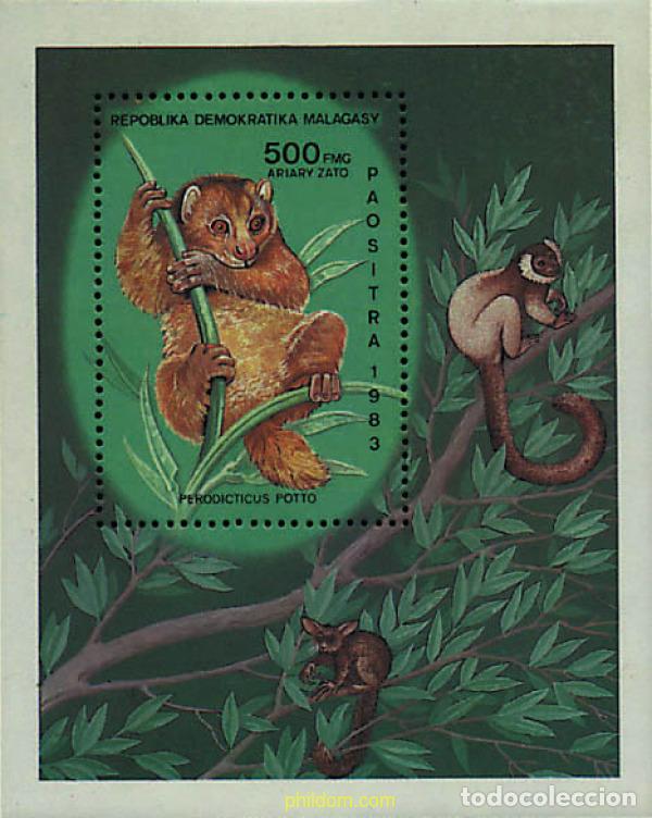 Sellos: 41022 MNH MADAGASCAR 1983 MAMIFEROS