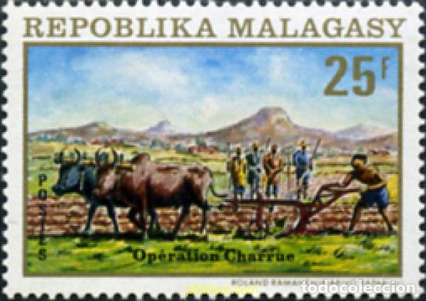 Sellos: 73538 MNH MADAGASCAR 1972 AGRICULTURA