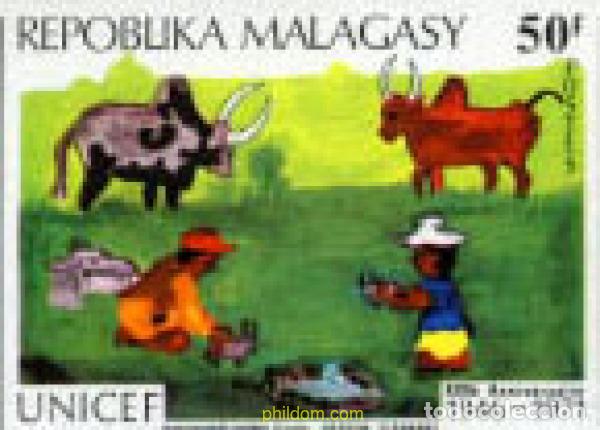 Stamps: 28907 MNH MADAGASCAR 1971 ANIVERSARIO DE UNICEF