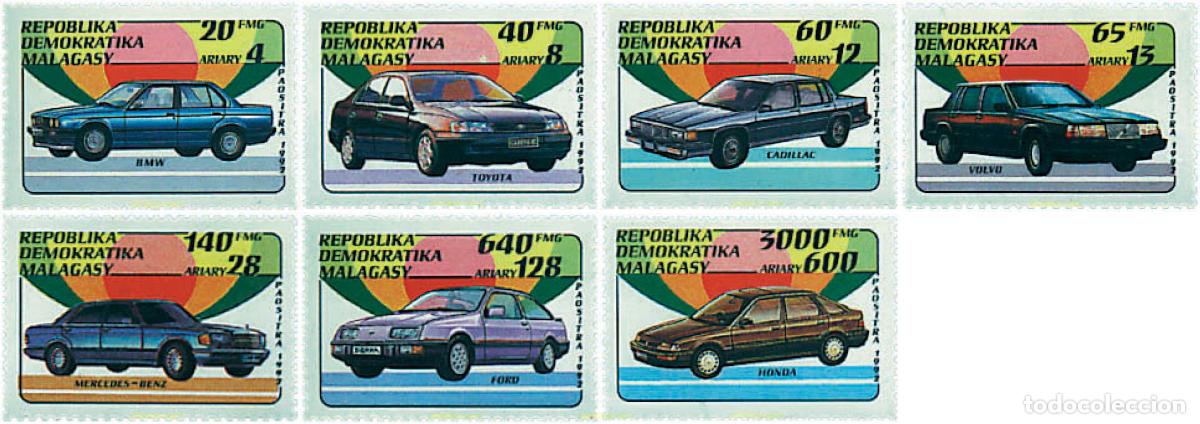 Briefmarken: 46286 MNH MADAGASCAR 1993 AUTOMOVILES