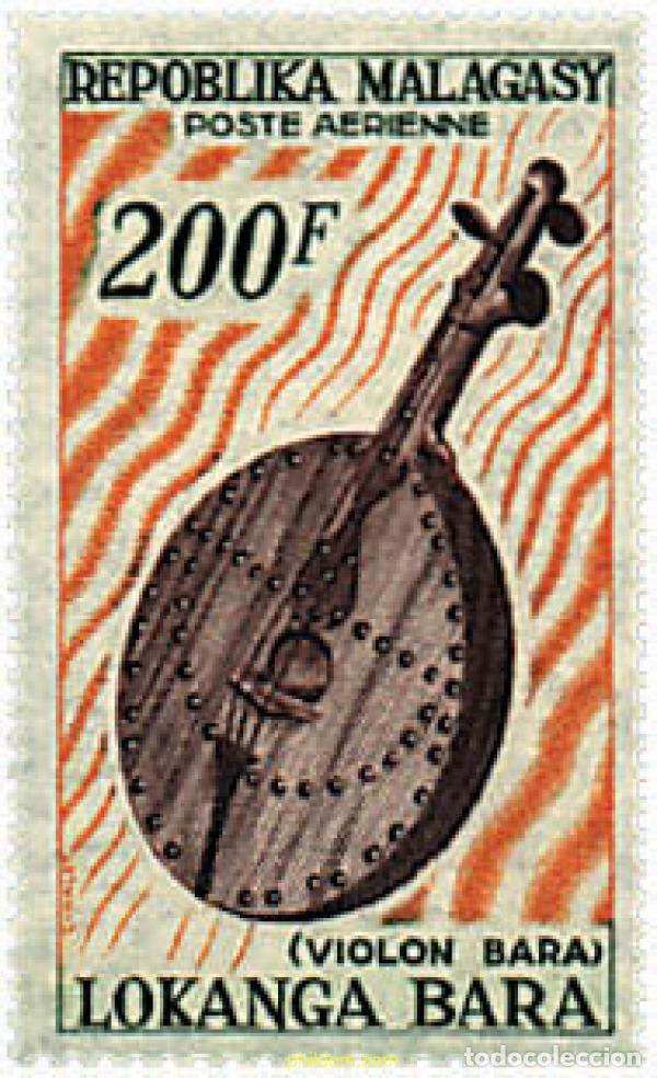 Briefmarken: 595066 MNH MADAGASCAR 1965 INSTRUMENTOS DE MUSICA