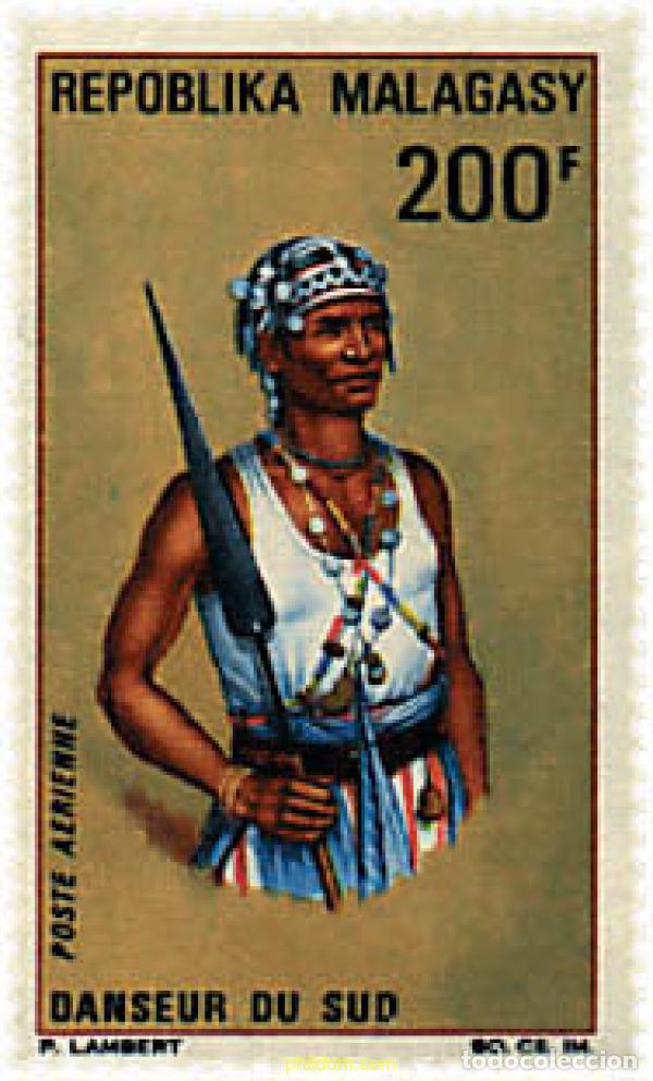 Briefmarken: 595070 MNH MADAGASCAR 1967 DANZA FOLKLORICA