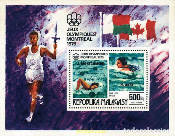Sellos: 71139 MNH MADAGASCAR 1976 21 JUEGOS OLIMPICOS VERANO MONTREAL 1976