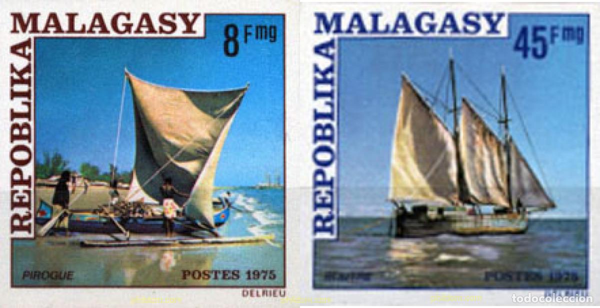 Sellos: 104986 MNH MADAGASCAR 1975 PIRAGUA