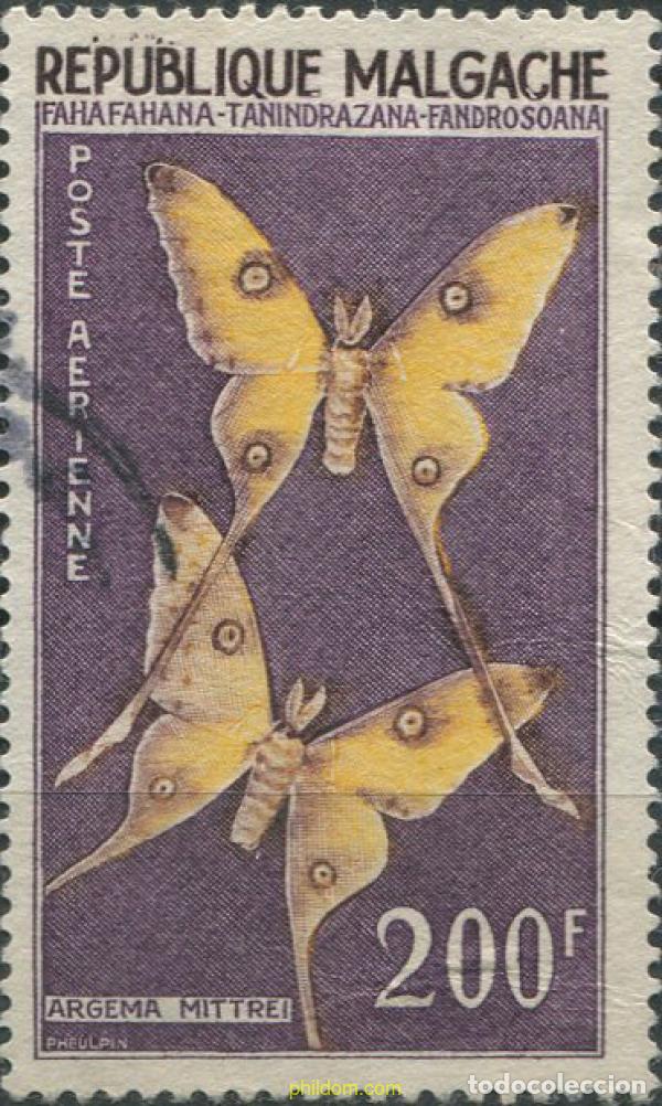 Sellos: 656978 USED MADAGASCAR 1960 FAUNA, FLORA Y PAISAJE