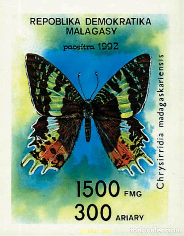Sellos: 76327 MNH MADAGASCAR 1992 MARIPOSAS