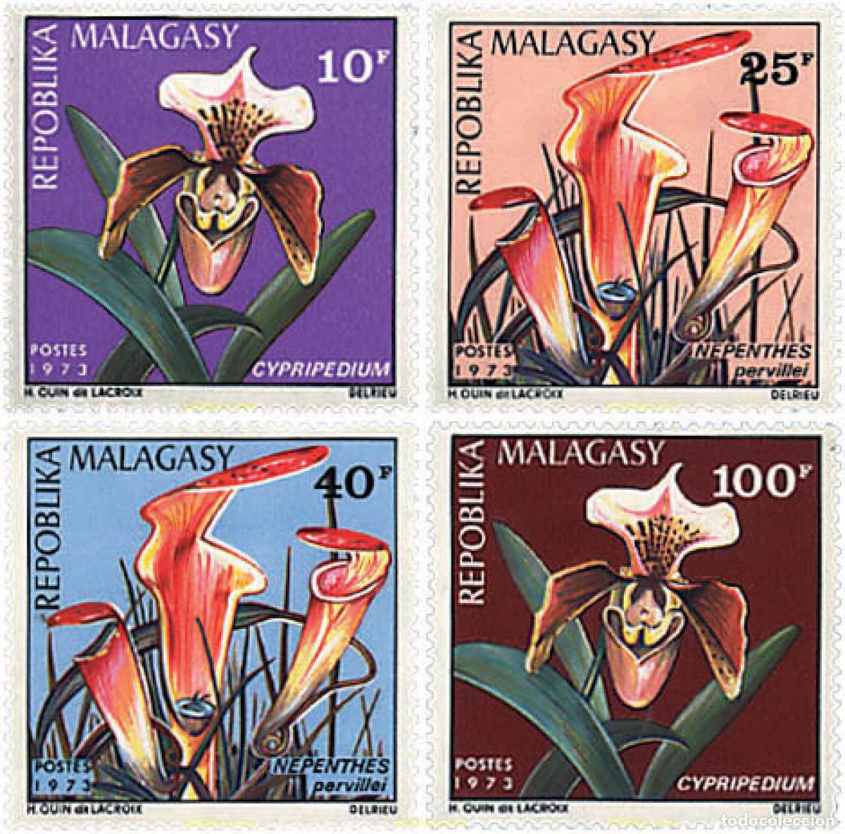 Sellos: 95187 MNH MADAGASCAR 1973 FLORES