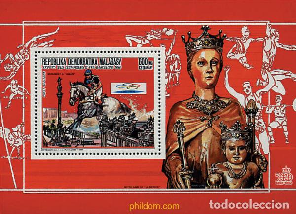Francobolli: 43839 MNH MADAGASCAR 1987 25 JUEGOS OLIMPICOS VERANO BARCELONA 1992