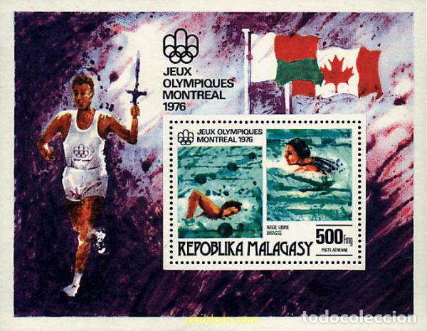 Sellos: 71137 MNH MADAGASCAR 1976 21 JUEGOS OLIMPICOS VERANO MONTREAL 1976