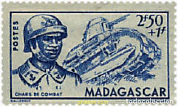 Sellos: 43754 MNH MADAGASCAR 1941 DEFENSA DEL IMPERIO