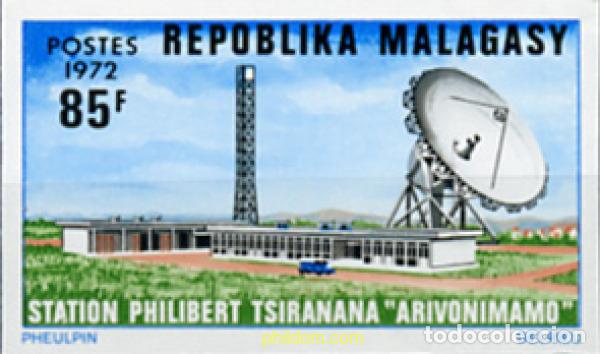 Sellos: 19848 MNH MADAGASCAR 1972 ESTACION PHILIBERT TSIRANANA