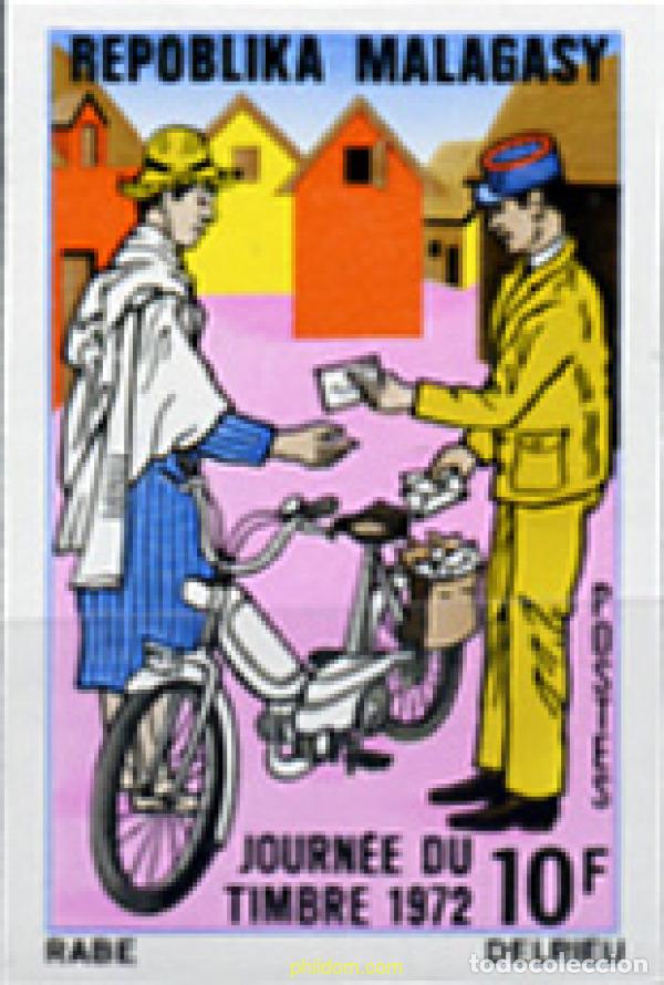 Sellos: 19849 MNH MADAGASCAR 1972 DIA DEL SELLO