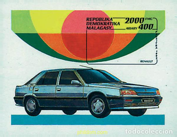 Sellos: 43823 MNH MADAGASCAR 1993 AUTOMOVILES
