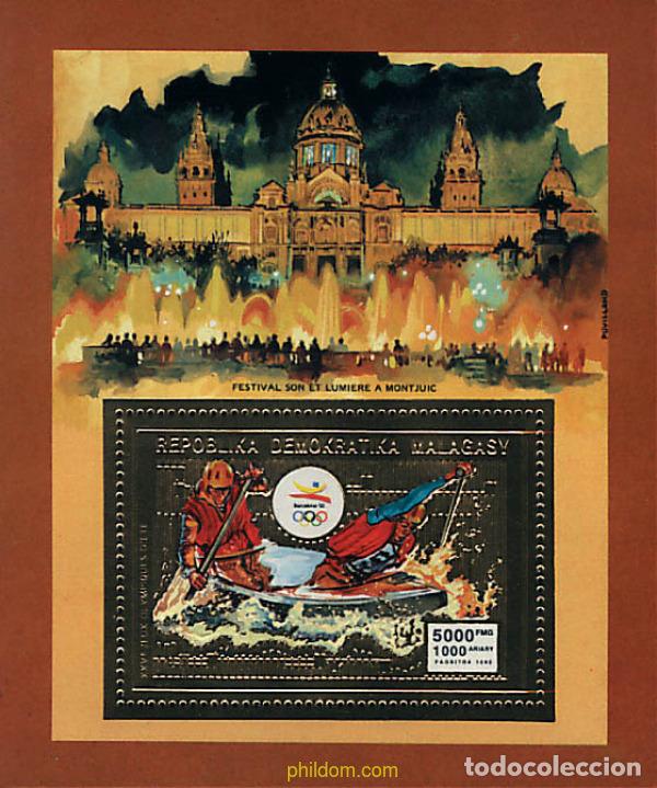 Sellos: 43850 MNH MADAGASCAR 1992 25 JUEGOS OLIMPICOS VERANO BARCELONA 1992