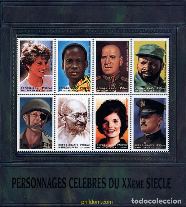 Sellos: 314450 MNH MADAGASCAR 1999 PERSONALIDADES