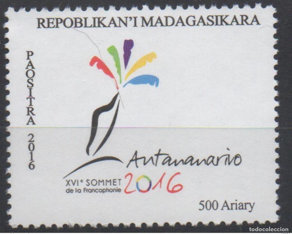 Sellos: Madagascar 2016 Mi. 2687 XVI Cumbre de la Francofon&iacute;a Antananarivo MNH**