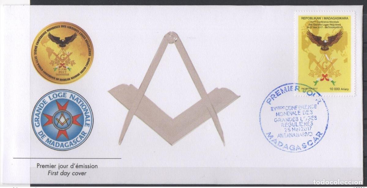 Sellos: Madagascar 2017 FDC 1st Day Mi. 2689 Vida silvestre ave aliso &aacute;guila raptor MNH**