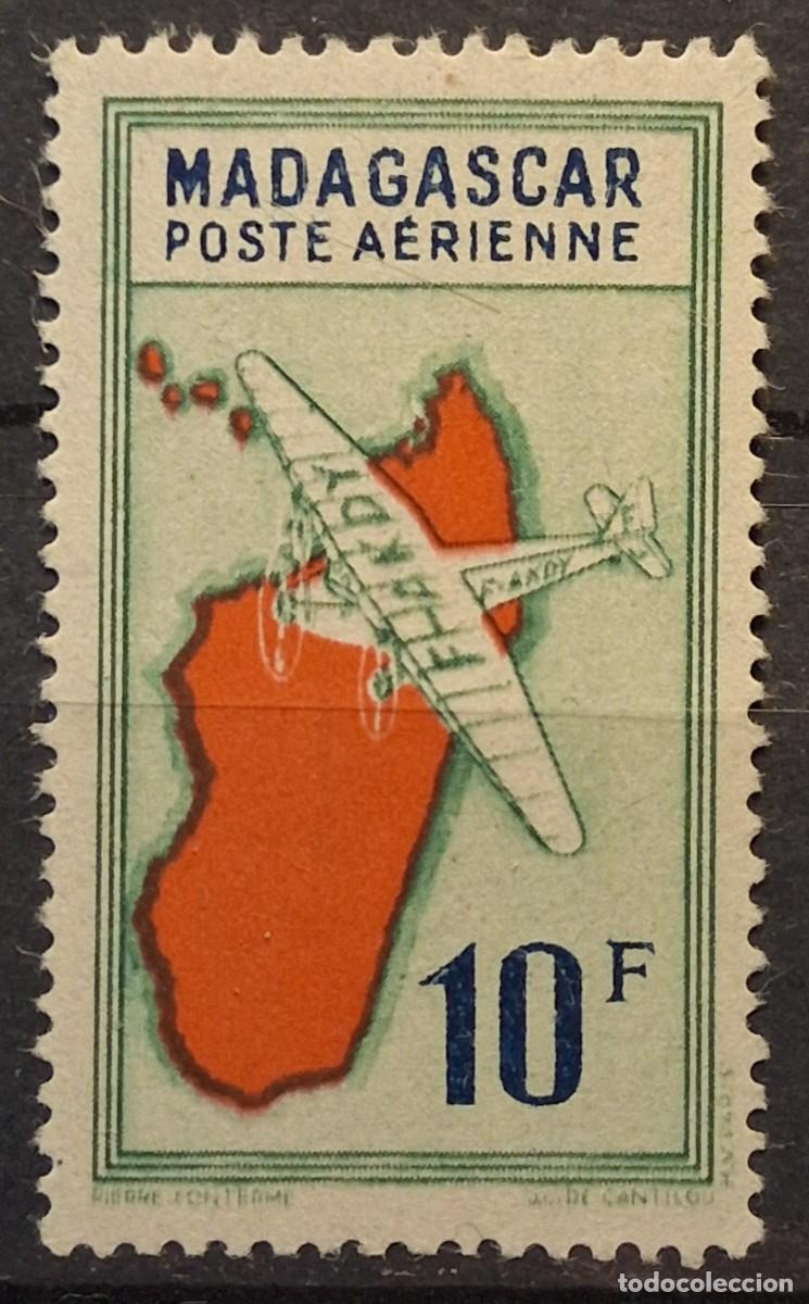 Sellos: MADAGASCAR, 1942, CAT.YT.PA.36.