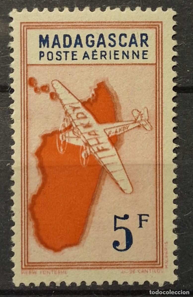 Sellos: MADAGASCAR, 1942, CAT.YT.PA.33.