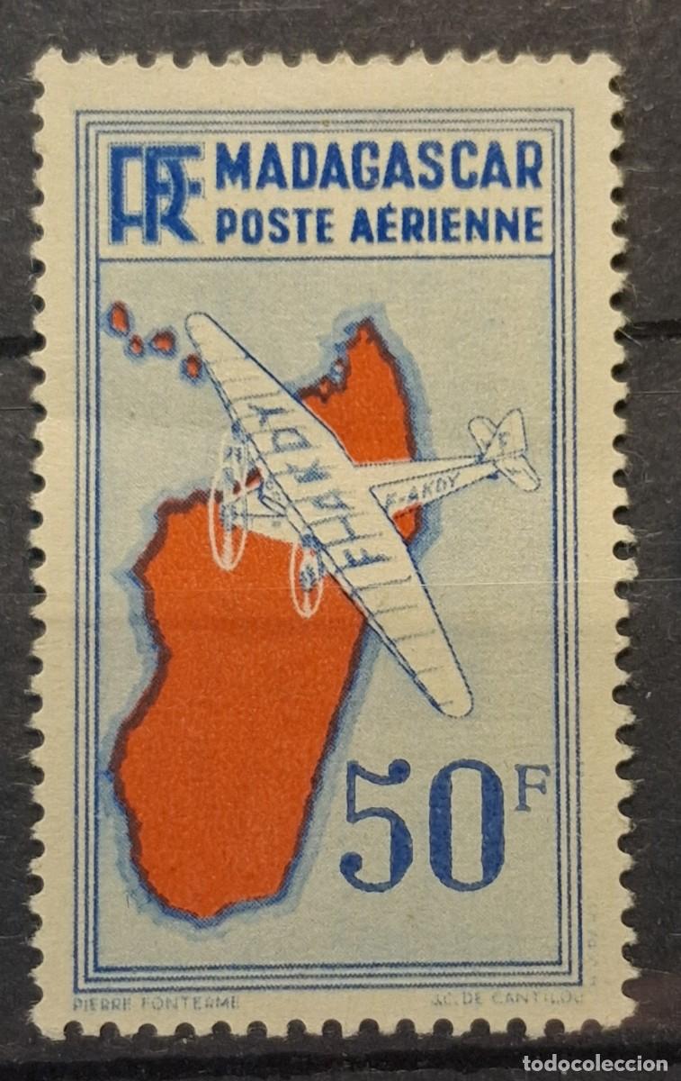 Sellos: MADAGASCAR, 1938, CAT.YT.PA.14.