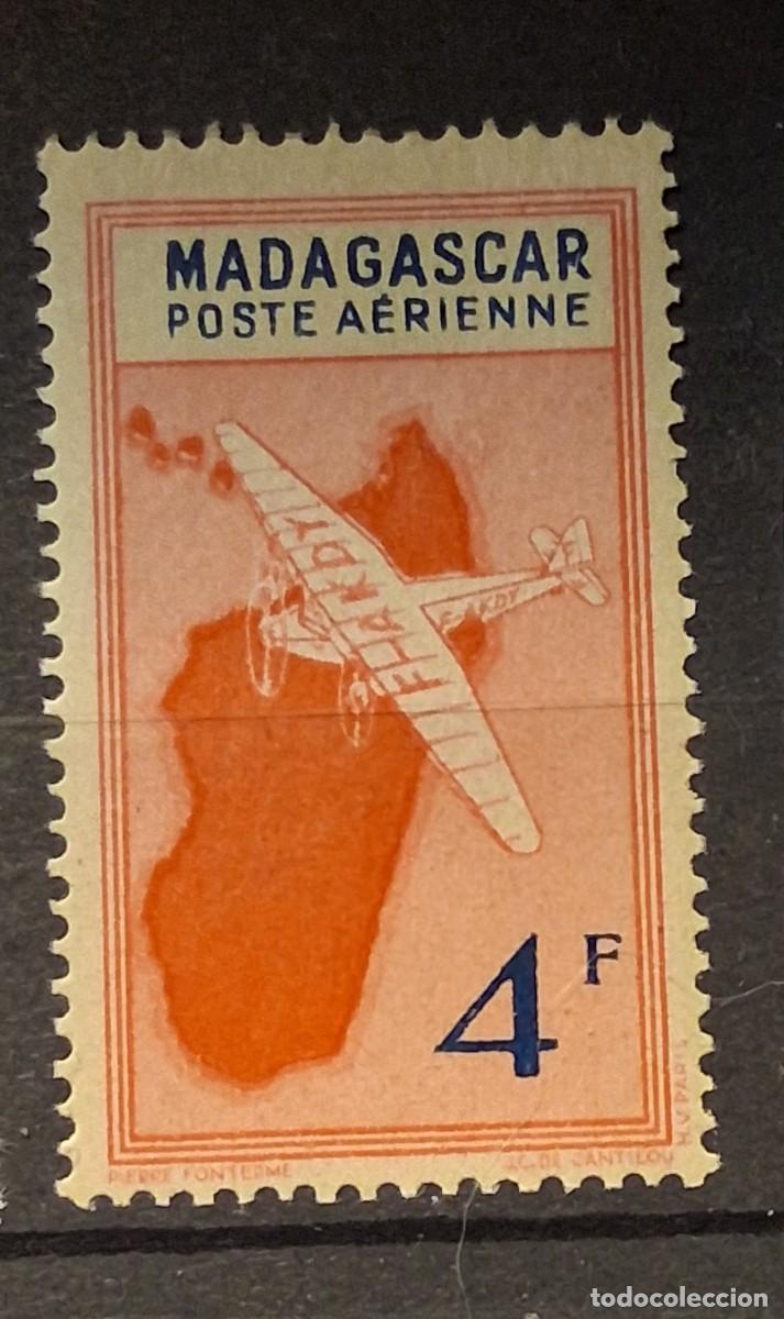 Sellos: MADAGASCAR, 1942, CAT.YT.PA. 31.