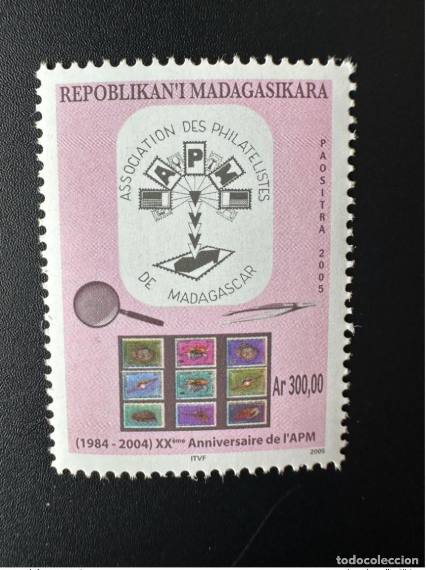 Sellos: Madagascar 2005/2006 Mi. 2646 20 a&ntilde;os Asociaci&oacute;n Filat&eacute;lica APM 1984 - 2004