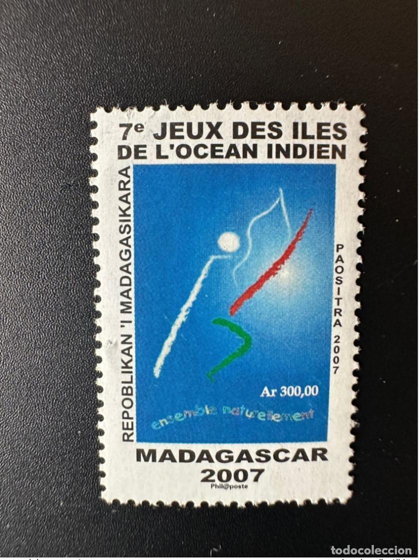 Sellos: Madagascar 2007 Mi. 2648 S&eacute;ptimos Juegos Insulares del Oc&eacute;ano &Iacute;ndico juntos