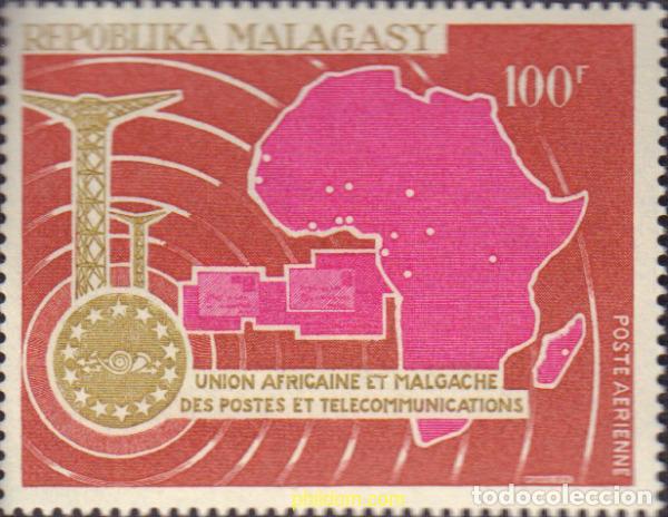 Sellos: 595067 MNH MADAGASCAR 1967 UNION AFRICANA