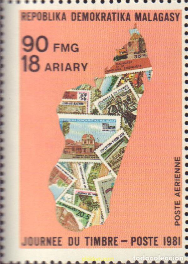 Sellos: 595084 MNH MADAGASCAR 1981 DIA DEL SELLO