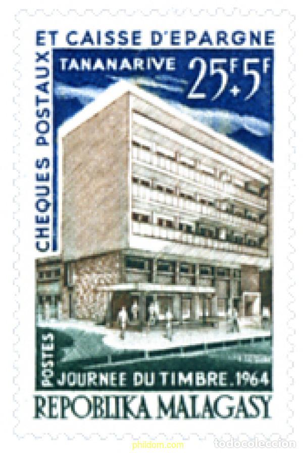 Sellos: 262369 MNH MADAGASCAR 1964 DIA DEL SELLO