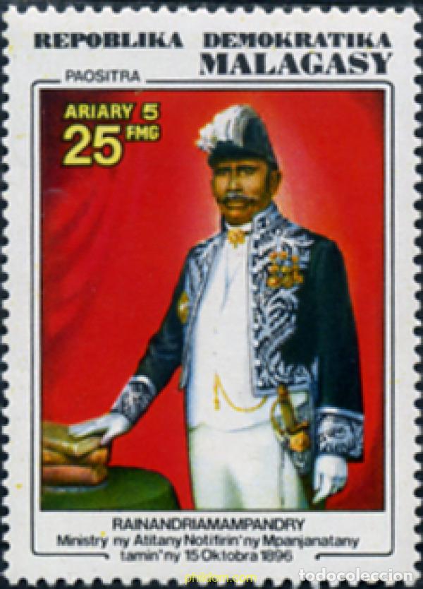 Sellos: 344737 MNH MADAGASCAR 1976 PERSONAJE CELEBRE