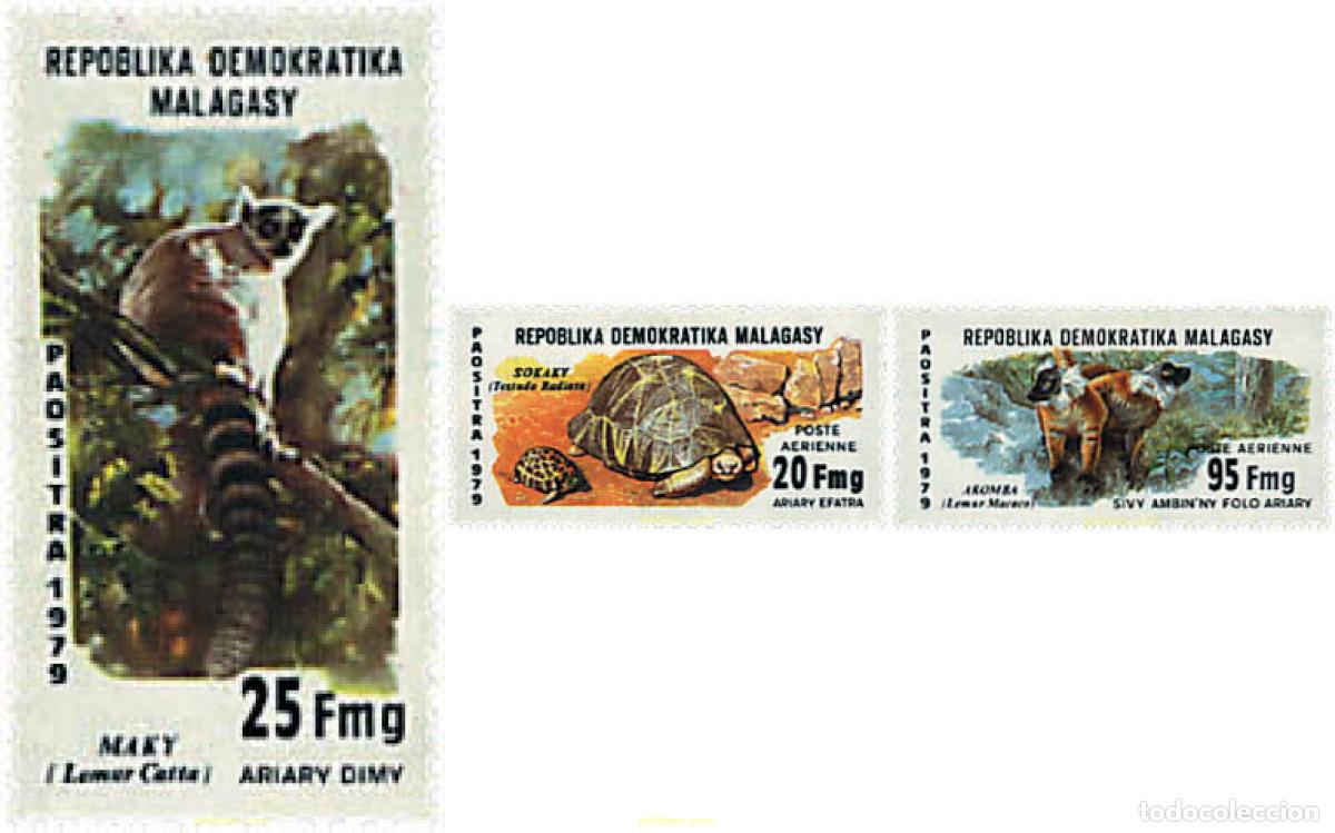 Sellos: 30774 MNH MADAGASCAR 1979 FAUNA