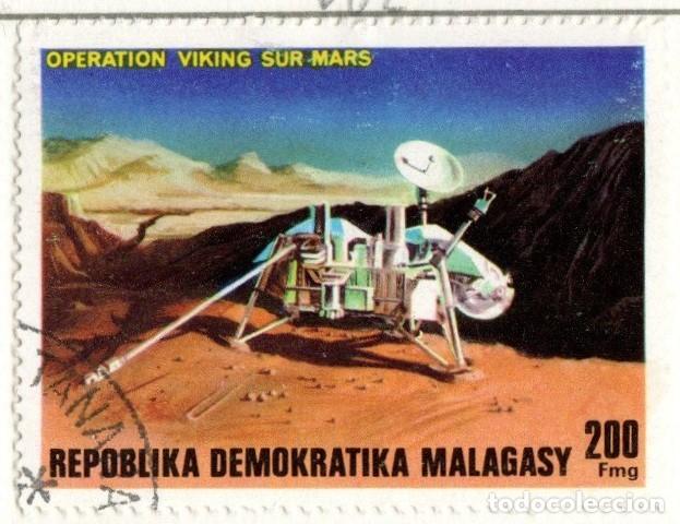 Sellos: Madagascar. Vikingo. Prueba en Martes. 1976. YT-602. Usado con charnela. A10-3