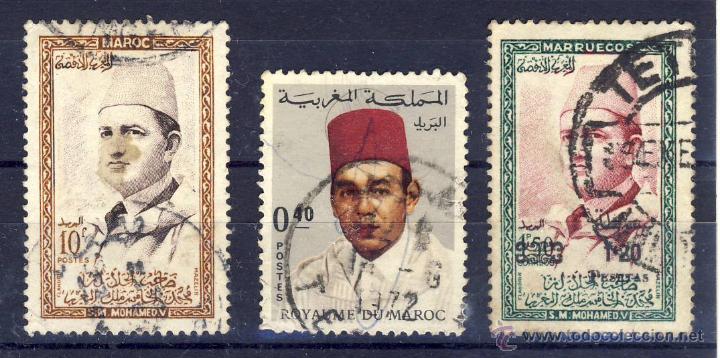 Selos: MARRUECOS.- REY HASSAN.-