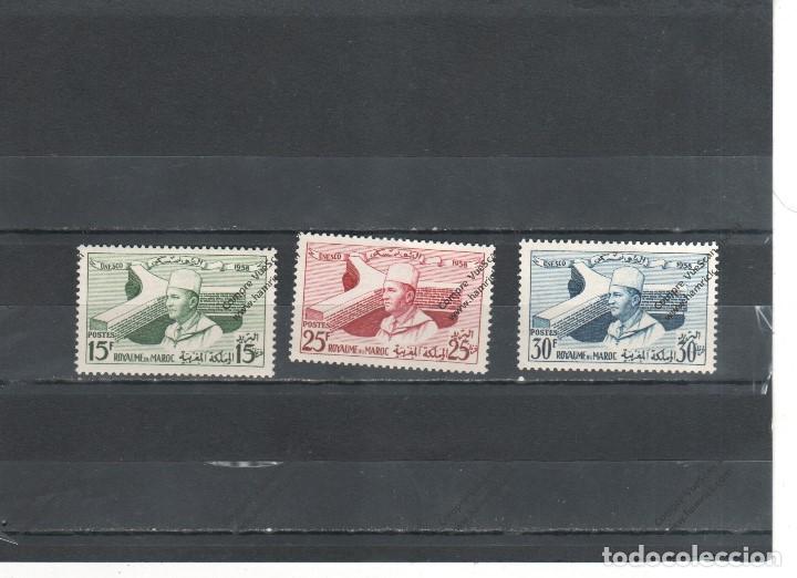 Sellos: MARRUECO N&ordm; 386 AL388 (**) - Foto 1