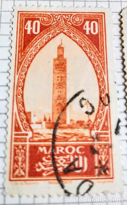 Sellos: Sello de Marruecs Koutoubiah Mosque, Marrakesh 40c