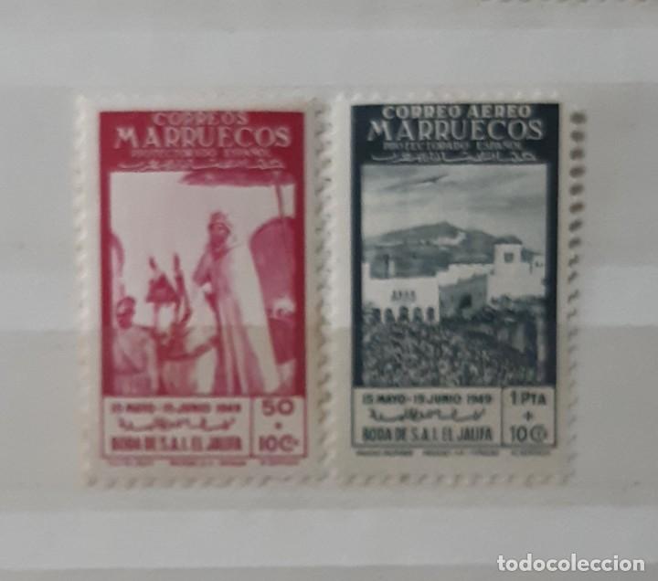 Francobolli: MARRUECOS,1949,EDIFIL 305/306