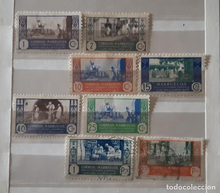 Francobolli: MARRUECOS,1946,EDIFIL 260/269,FALTAN 2 VALORES.