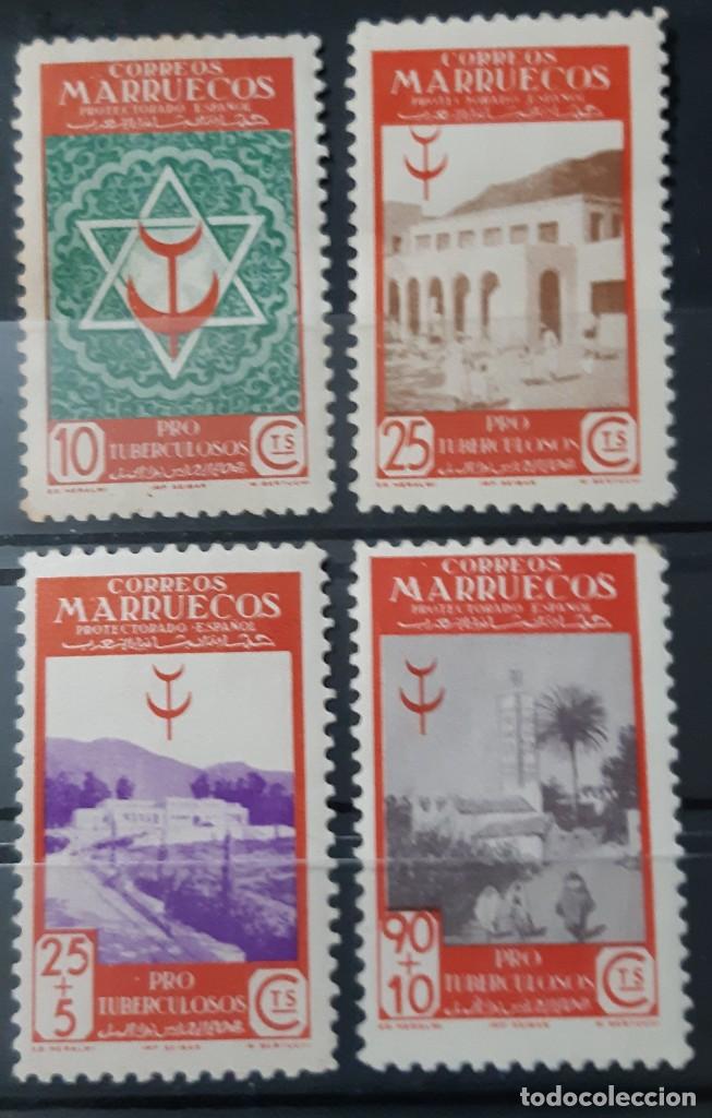 Francobolli: MARRUECOS,1946,EDIFIL 270/274.
