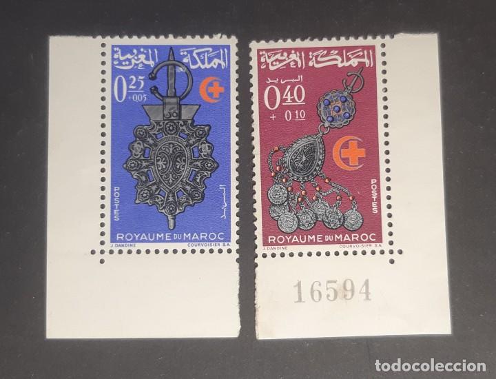 Selos: MARRUECOS,1966,CAT.YT.506/507.